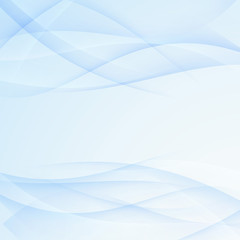 Satin swoosh blue lines background