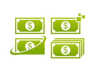 money 1 logo icon template