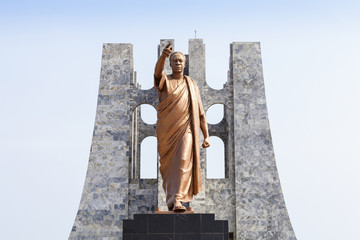 Fototapeta premium Nkrumah Memorial Park, Accra, Ghana