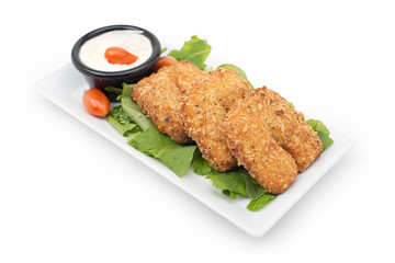 fried chicken meal