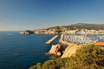 Costa Brava beach in Spain