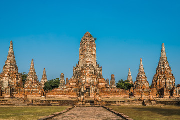  Wat Chai Watthanaram temple Ayutthaya bangkok thailand