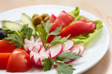 fresh vegetables