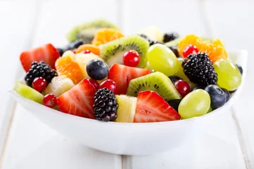 Gordijnen fruit salad © Nitr