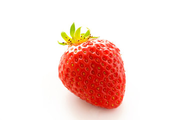 Fresh Strawberry on white background