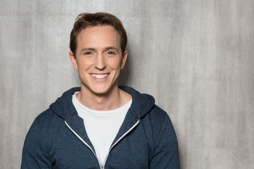 Young Man Smiling
