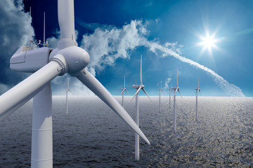 Wind power offshore - 62404721