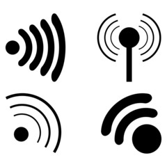 set Icons Wi fi