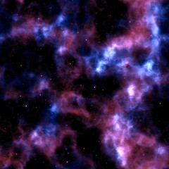 Obraz na płótnie Canvas Stars in space cosmic clouds