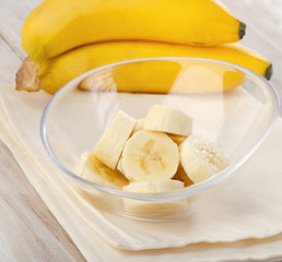 Fresh bananas