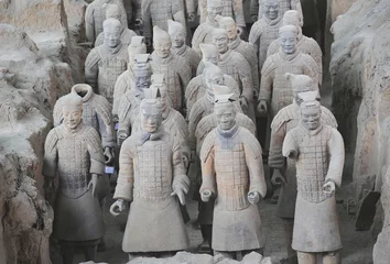Deurstickers Terra Cotta Warriors in Xian, China © lzf