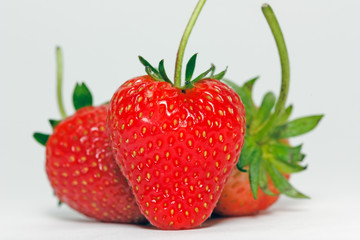 Fruit strawberry red.