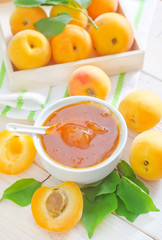 fresh apricots and gam