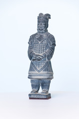 Small figure of terracotta warriors