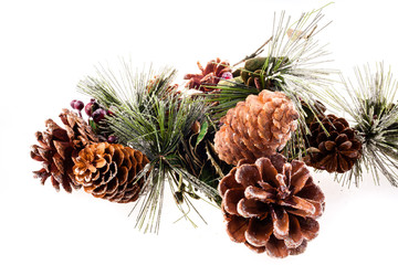 Obraz premium Christmas garland