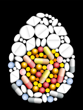 Tablets Pills Egg