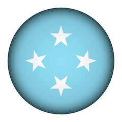 Federated States of Micronesia flag button