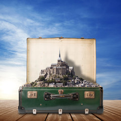 Le Mont Saint Michel dentro la valigia