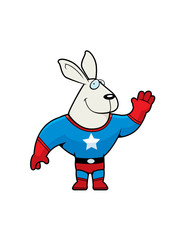 Superhero Rabbit