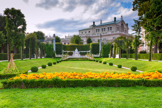 Park in Vienna Austria
