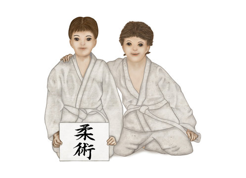 Bambini e ju jitsu