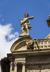 Fototapeta na wymiar Town hall of Pamplona, Navarra, SPAIN.