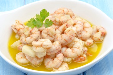 Gambas al ajillo