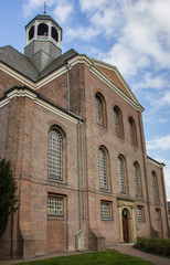 Christuskirche in the center of Emmerich am Rhein