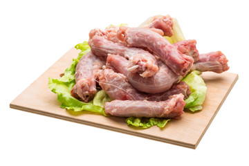 Raw chicken neck
