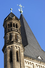 Fototapeta premium Romanische Kirche Groß Sankt Martin