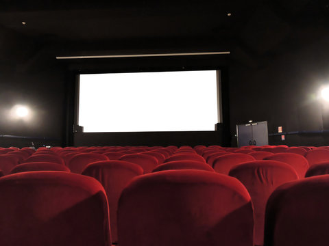 Salle de cinéma vide