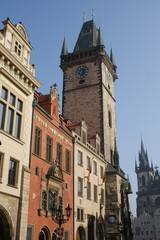 Obraz premium Prager Rathaus in der Altstadt