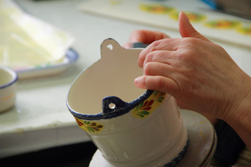 Atelier de faïencerie - Décoration