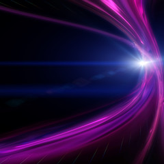 futuristic wave background design with lights