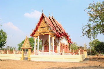 temple at saraburi province, thailand
