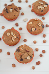 Haselnuss Muffins