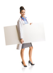 Doctor woman with stethoscope