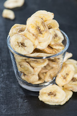 Banana Chips (close-up shot)