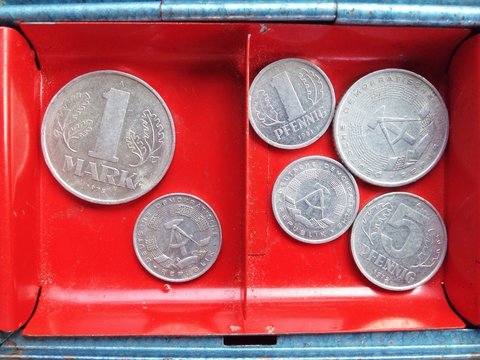 Mark und Pfennig als W&auml;hrung