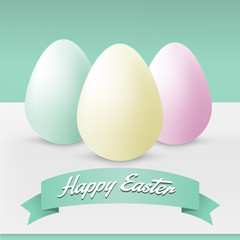 Happy Easter Greeting Card