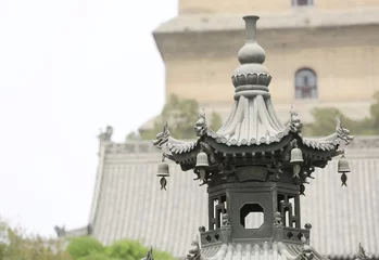 Deurstickers dayan pagoda in xian,china © lzf