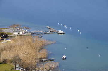 Annecy lake, Savoy, France