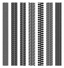 vector  tyre track prints