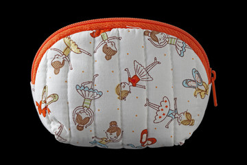 Cute pocket isolated on dark background