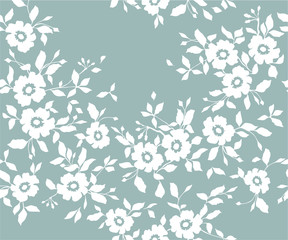 Obraz premium Seamless floral background