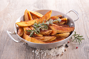 casserole with fries
