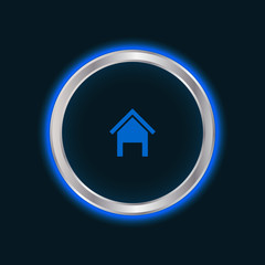 website home button, vector EPS10