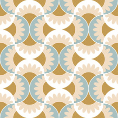 elegant wavy seamless wallpaper pattern background