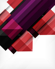 Naklejka premium Business geometric shaped abstract background