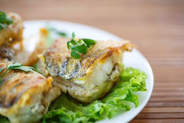 fried walleye